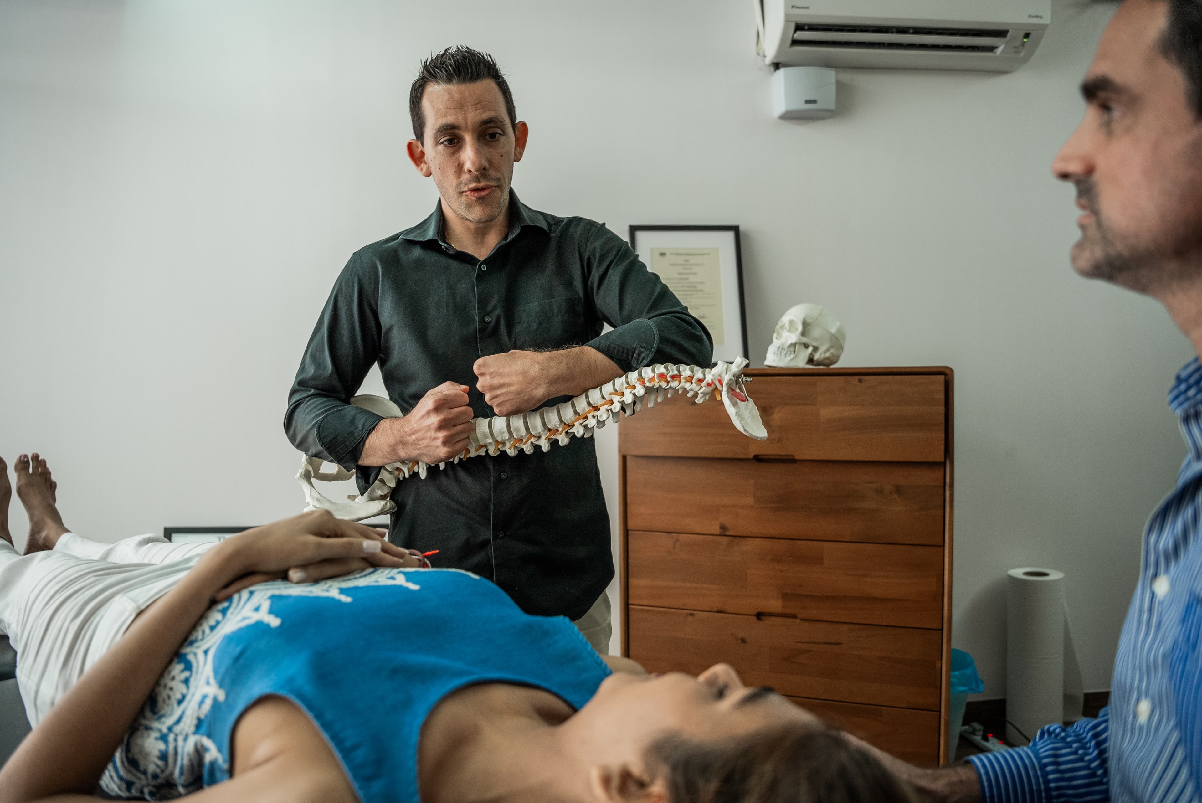 Osteopathy session